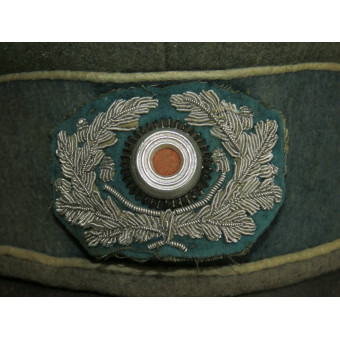 Wehrmacht Infantry Visor Cap, Field-Altered in Alter Art Style. Espenlaub militaria