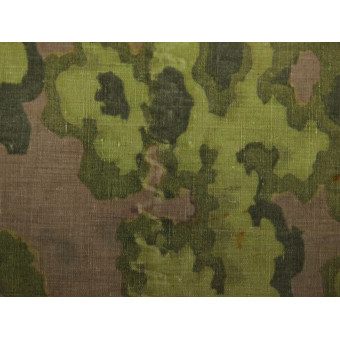 Фрагмент оригинального камуфлированного материала SS Eichenlaubtarn. Espenlaub militaria