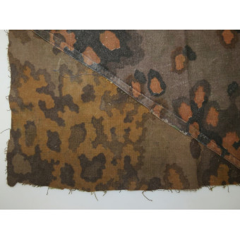 Фрагмент оригинального камуфлированного материала SS Eichenlaubtarn. Espenlaub militaria