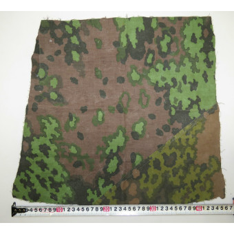 Фрагмент оригинального камуфлированного материала SS Eichenlaubtarn. Espenlaub militaria