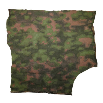 Оригинальный фрагмент ткани с камуфляжем SS Rauchtarnmuster. Espenlaub militaria