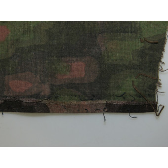 Оригинальный фрагмент ткани с камуфляжем SS Rauchtarnmuster. Espenlaub militaria