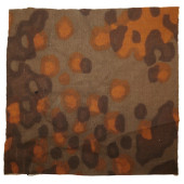 Фрагмент оригинального камуфлированного материала SS Platanenmuster