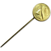 17 мм знак с изображением немецкого солдата в каске