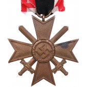 1939 Croce al merito di guerra in bronzo con spade