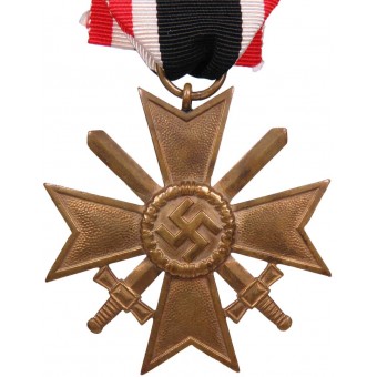 1939 Guerra tedesco Merito Croce con spade, bronzo. Espenlaub militaria