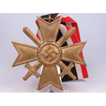 1939 Mérito de Guerra alemana Cruz con espadas, bronce. Espenlaub militaria