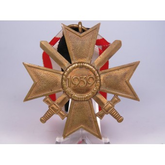 1939 Guerre allemande Croix du mérite de lépée, le bronze. Espenlaub militaria