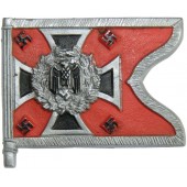 Badge uit de WHW-serie van de Wehrmacht - militaire vlaggen. Artillerie