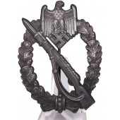 Infanterie Sturmabzeichen badge. Zinc
