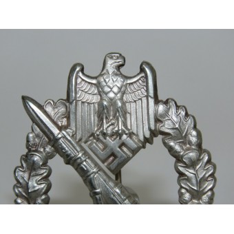 Insigne dassaut dinfanterie, creuse Buntmetall- Wiedmann. Espenlaub militaria