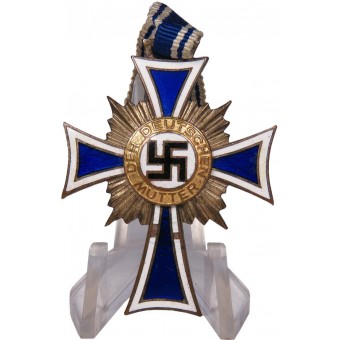 Croix 3e Reich mère. degré dor. émail Pucée. Espenlaub militaria