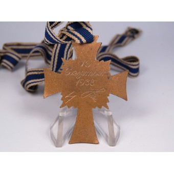 Croce della Madre del Terzo Reich, terzo grado, bronzo. Espenlaub militaria