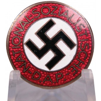 NSDAP member badge for the lapel loop - Zimmermann M 1/72 RZM. Espenlaub militaria