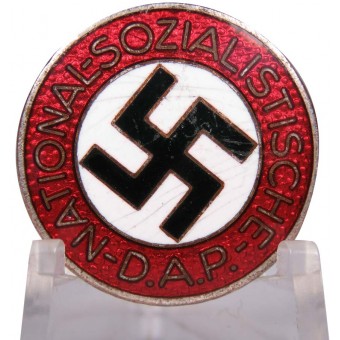 NSDAP: n jäsenmerkki - Wagner. Merkitty M 1/8 RZM. Espenlaub militaria