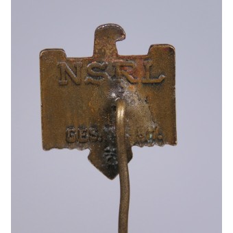 NSRL-Lega Nazionale Socialista del Reich per il distintivo membro Esercizio Fisico. Espenlaub militaria