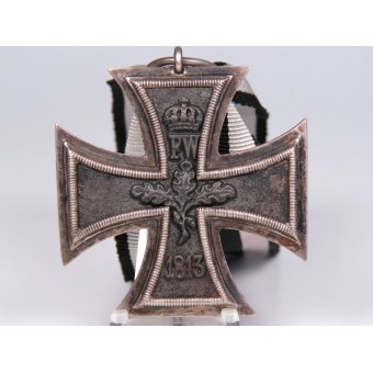 Железный крест Первой мировой войны. Второй класс. 1914. Без маркировки. Espenlaub militaria
