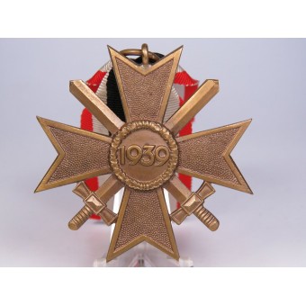 WW2 Deutsches Kriegsverdienstkreuz 1939 mit Schwertern, für den Kämpfer. Espenlaub militaria