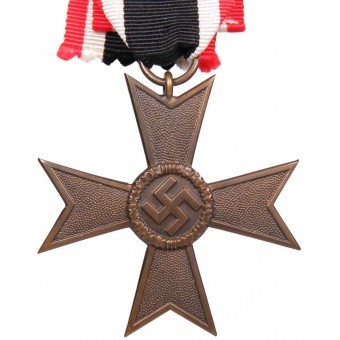 Mérito Cruz de Guerra Segunda Guerra Mundial alemán sin espadas. Espenlaub militaria