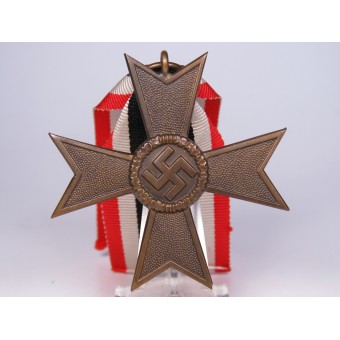 Крест за военные заслуги ВМВ. Без мечей. Красная бронза. Espenlaub militaria