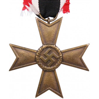 Guerre Seconde Guerre mondiale Croix du mérite de Katz & Deyhle, Pforzheim (Tombak), 60.. Espenlaub militaria