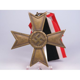 Mérito de Guerra Segunda Guerra Mundial Cruz Katz y Deyhle, Pforzheim (Tombak), 60.. Espenlaub militaria