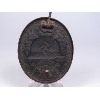 Zinc made wound badge 1939- Übergroße. Deschler or Wiedmann. Espenlaub militaria