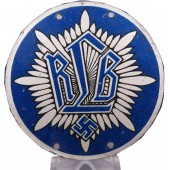Distintivo della Lega antiaerea tedesca. Reichs Luftschutzbund