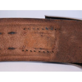 Leather belt Hitler Youth. 85 cm long. Marked M 4/27 RZM. Espenlaub militaria