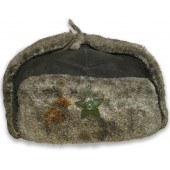 The winter hat M 40 - Ushanka for the units of the RKKF and the Soviet naval infantry
