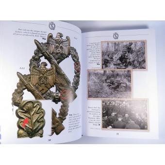 The infantry assault badges. Refernce book by Sascha Weber. NEW EDITION! 424 pages.. Espenlaub militaria