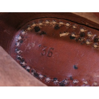 Chaussures uniformes des Jeunesses hitlériennes - taille 36. Espenlaub militaria