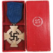 3. Reich Treudienst-Ehrenzeichen 2. Stufe für 25 Jahre C.E Zimmermann Pforzheim
