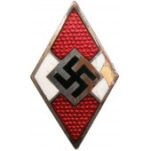 Distintivo di un membro della Gioventù Hitleriana M-1 / 6- Karl Hensler