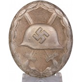 Distintivo di ferita precoce in argento - Verwundetenabzeichen 1939 in Silber - Friedrich Orth LDO