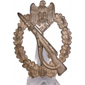 Infanteriesturmabzeichen in Silber Linden, Freidrich (FLL). Creux
