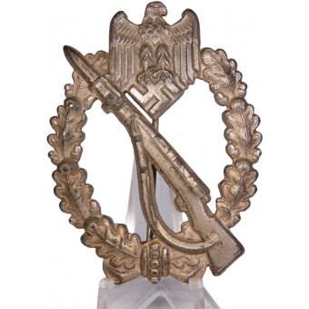 Infanteriesturmabzeichen in Silber Linden, Freidrich (FLL) штамповка. Ранний. Espenlaub militaria