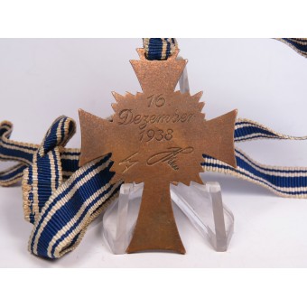 Kreuz der Deutschen Mutter, 1938. Bronze. Espenlaub militaria