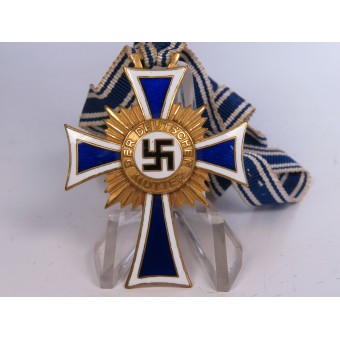 Kreuz der deutschen Mutter i guld. 16. Dezember 1938 Adolf Hitler. Ph Türks världskrig. Espenlaub militaria