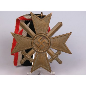 Kriegsverdienstkreuz 1939 2. Klasse mit Schwertern. Бронза. Espenlaub militaria