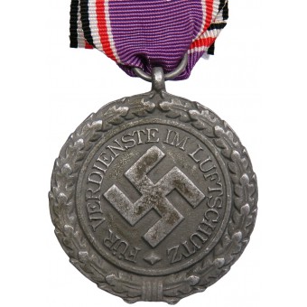 Medaille für Verdienste im Luftschutz 1938 2:a klass. Espenlaub militaria