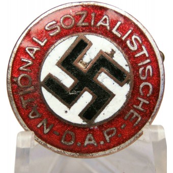 NSDAP Party Badge, Early GS.GECH, PROSE PROBEER PROBLEEM. Espenlaub militaria