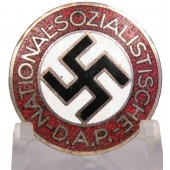 Партийный значок NSDAP M1/34 RZM пуговичный вариант-Karl Wurster
