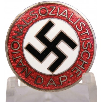 NSDAP -puolueen jäsenmerkki M 1/93, Gottlieb Friedrich Keck. Espenlaub militaria