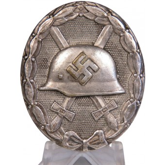 Badge de blessure de qualité argentée1939 Hauptmünzamt. Espenlaub militaria