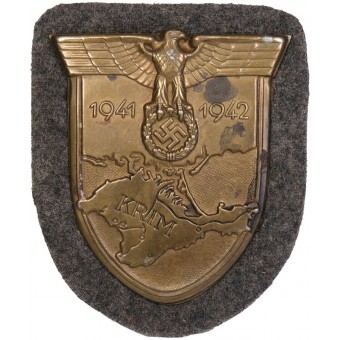 Ärmelschild, Krim 1941-1942. Rudolf Souval. Luftwaffe. Espenlaub militaria