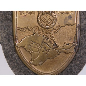 Escudo de manga, Krim 1941-1942. Rudolf Souval. Luftwaffe. Espenlaub militaria