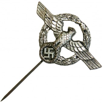 Insignia miembro de Waffen SS para compañero de trabajo civil. Espenlaub militaria