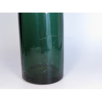 Botella de agua mineral de Luftwaffe. Marcado en el corcho: Eigentum der Luftwaffe. Espenlaub militaria