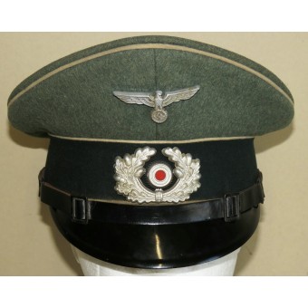 Sombrero de visera para los rangos inferiores de la infantería en Wehrmacht. Espenlaub militaria
